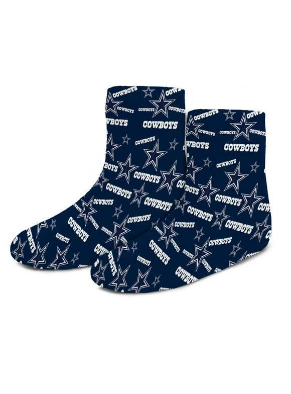Toddler For Bare Feet Dallas Cowboys Word Stripe Socks