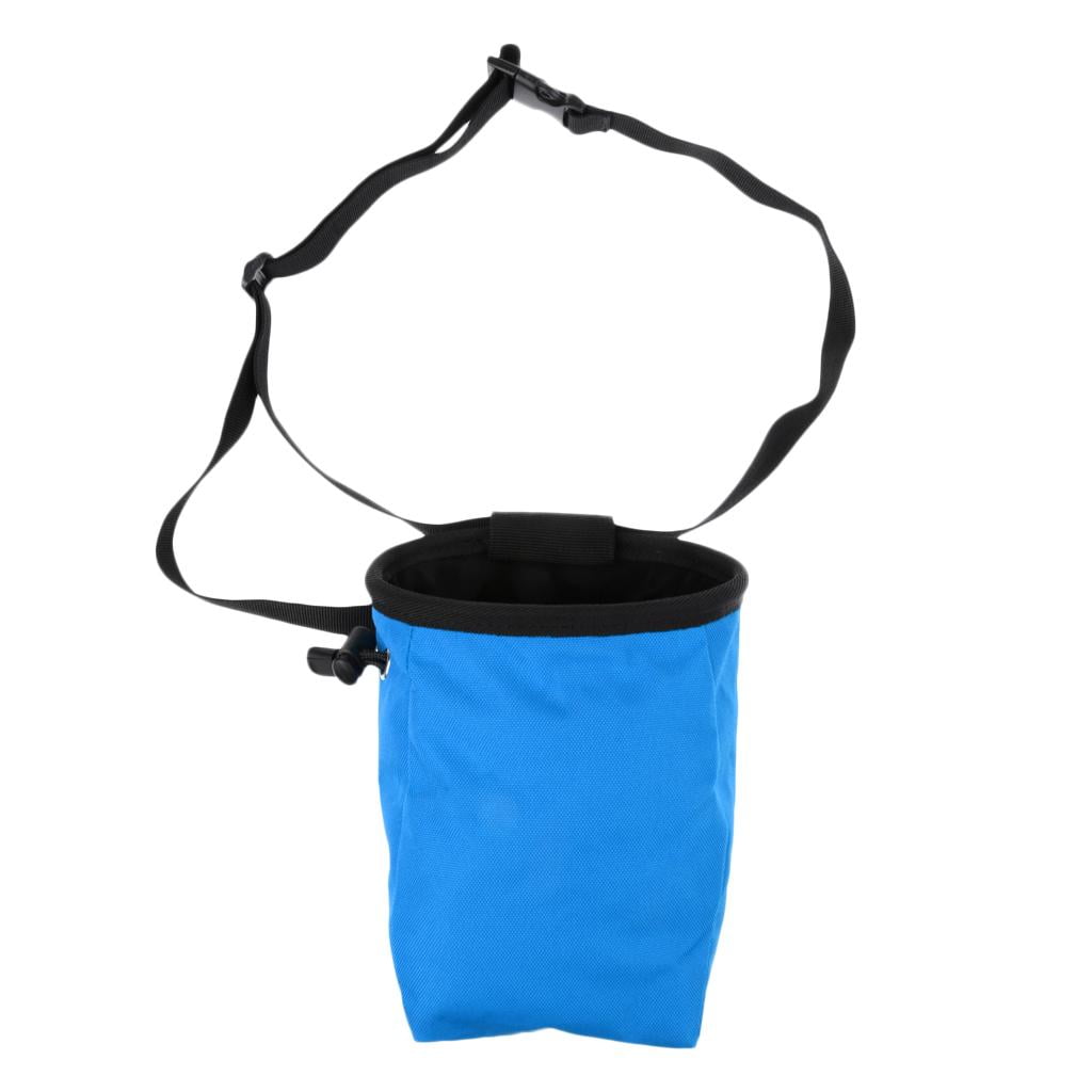 Sac De Craie D'escalade – En Tissu Oxford, Ceinture Réglable, Grande Poche Zippée Anti-poussière – Pour Grimpe Et Gym