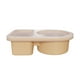 thumbnail image 2 of Contenedor de Salsa de Doble Compartimento de Silicona, Dispensador Portátil de Grado Alimenticio con Tapa, Caja de Almacenamiento de Aperitivos Antifugas 15x9.8x4.2cm, Múltiples Colores, 2 of 6