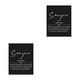 thumbnail image 3 of Matsuzay Carteles con letras en blanco y negro Arte de la pared Empresario motivacional Oficina Type1 NO1, 3 of 6