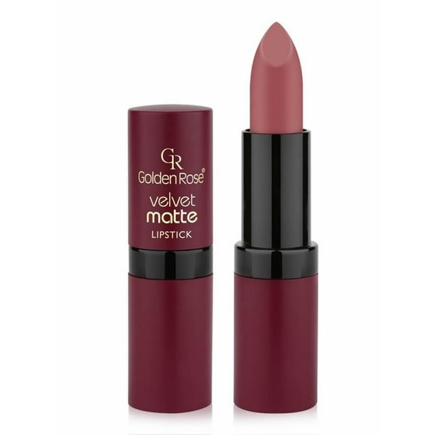 Golden Rose Velvet Matte Lipstick 16 Coral Tree Red Walmart Com Walmart Com