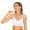 White, variant on Women’s V-Neck Padded Tube Top with Elastic Straps Comfortable Bando Bra for Sleeping Daily Wear Soft Bralettes, XL, Black