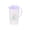 Purple-PP Home Decor, variant on kttectoa Orchid Patterns Clear Plastic Pitcher with Lid Clear Water Pitcher for Cold Drinks Iced Tea Pitcher for Lemonade Iced Tea Milk Beverages