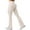 Beige, variant on Women's High Waist Flare Leggings, Hidden Scrunch Butt Lifting Yoga Pants with Cargo Pockets, No Front Seam Workout Leggings for Gym, Running and Training-Beige