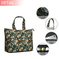 thumbnail image 2 of Pioneer Flower Floral Print Pattern Travel Tote Bags for Women Carry On,Large Weekender Bags for Women Travel,Multi Functional Duffle Bag for Work,Shopping,Sports, 2 of 5