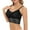 Black, variant on Ladies Lace Sling Wrap Chest Hollow Out Red Breathable Lace Bra Top Underwear