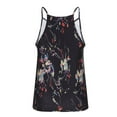 thumbnail image 5 of Aloohaidyvio Tank Tops for Women Flowy V Neck Cotton Camisole Silky Sleeveless Tank Cami Shirt(Black 3XL), 5 of 6