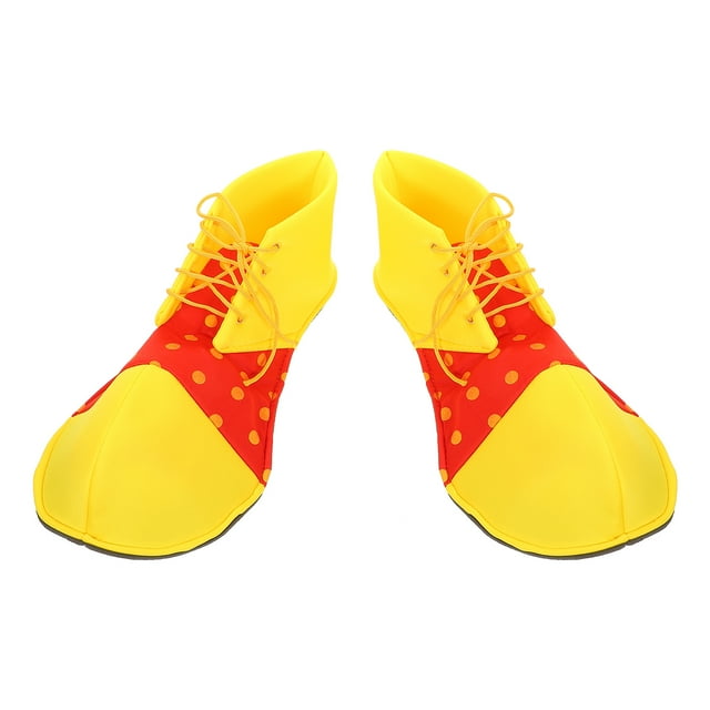 KAKOWELY par de zapatos de disfraz de payaso de Halloween, zapatos de payaso grandes, accesorio de disfraz de cosplay de payaso
