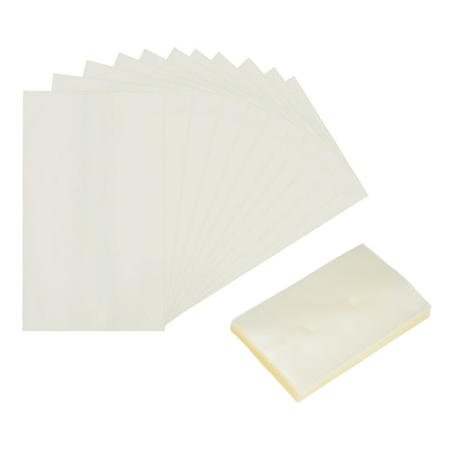 200 Pcs Bandas de Contracción, Bandas de Contracción Perforadas Transparentes de 61*103mm, Bandas de Envoltura Térmica para Botellas