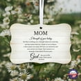 thumbnail image 4 of LifeSong Milestones Scalloped Memorial Ornaments Christmas Decorations for Tree - Mom, I Thought of You, 4 of 7