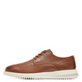 thumbnail image 3 of Cole Haan Mens Leather Plain Toe Derby Shoes, 3 of 6