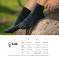 thumbnail image 2 of AONIJIE E4845 Unisex Five Finger Toe Socks Mid Length for Hiking Running, 2 of 4