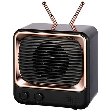 Retro bluetooth speaker, vintage portable bluetooth speaker portable fm ...