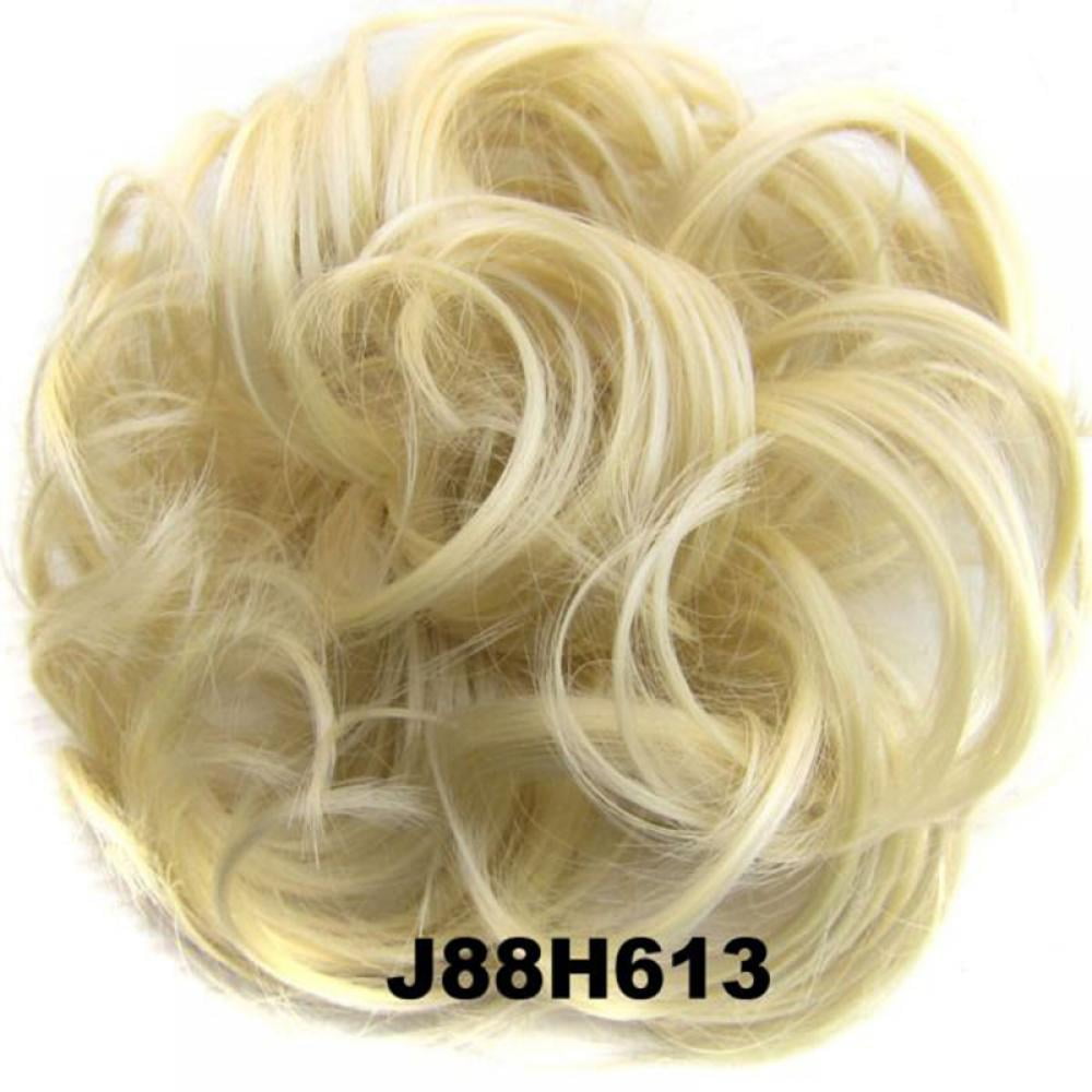 Messy Hair Bun Extensions 1PCS Curly Wavy Messy Synthetic Hairpiece