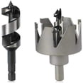 thumbnail image 1 of Door Lock Installation Kit Hole Saw Drill Cutter Bit For Woodworking Spherical Door Locking, 1 of 5
