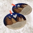 thumbnail image 3 of Wooden Forest Ornament, Starry Night Scene, Heartfelt Goodbye Gift, Memorial Ornament, Meaningful Keepsake, Thoughtful Sympathy Gift, Holiday Keepsake, Xmas Tree Hanging Decoration, 3 of 5