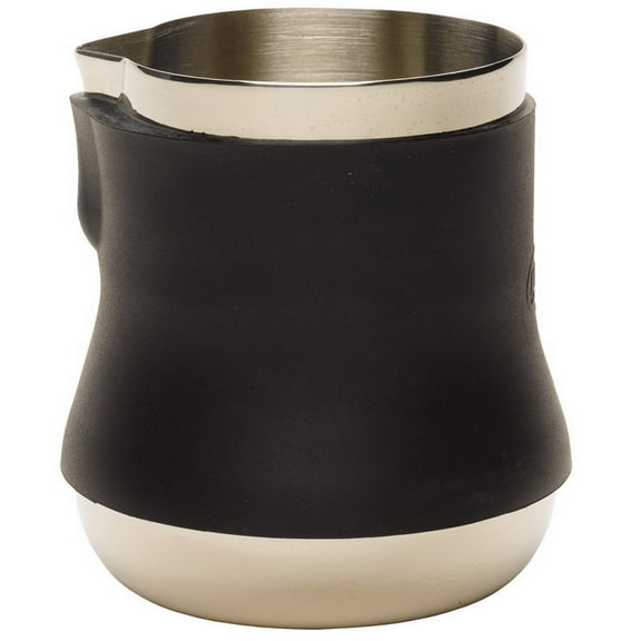 rattleware 16 oz Bell Pitcher, Spouted, Handle Free, Stainless Steel