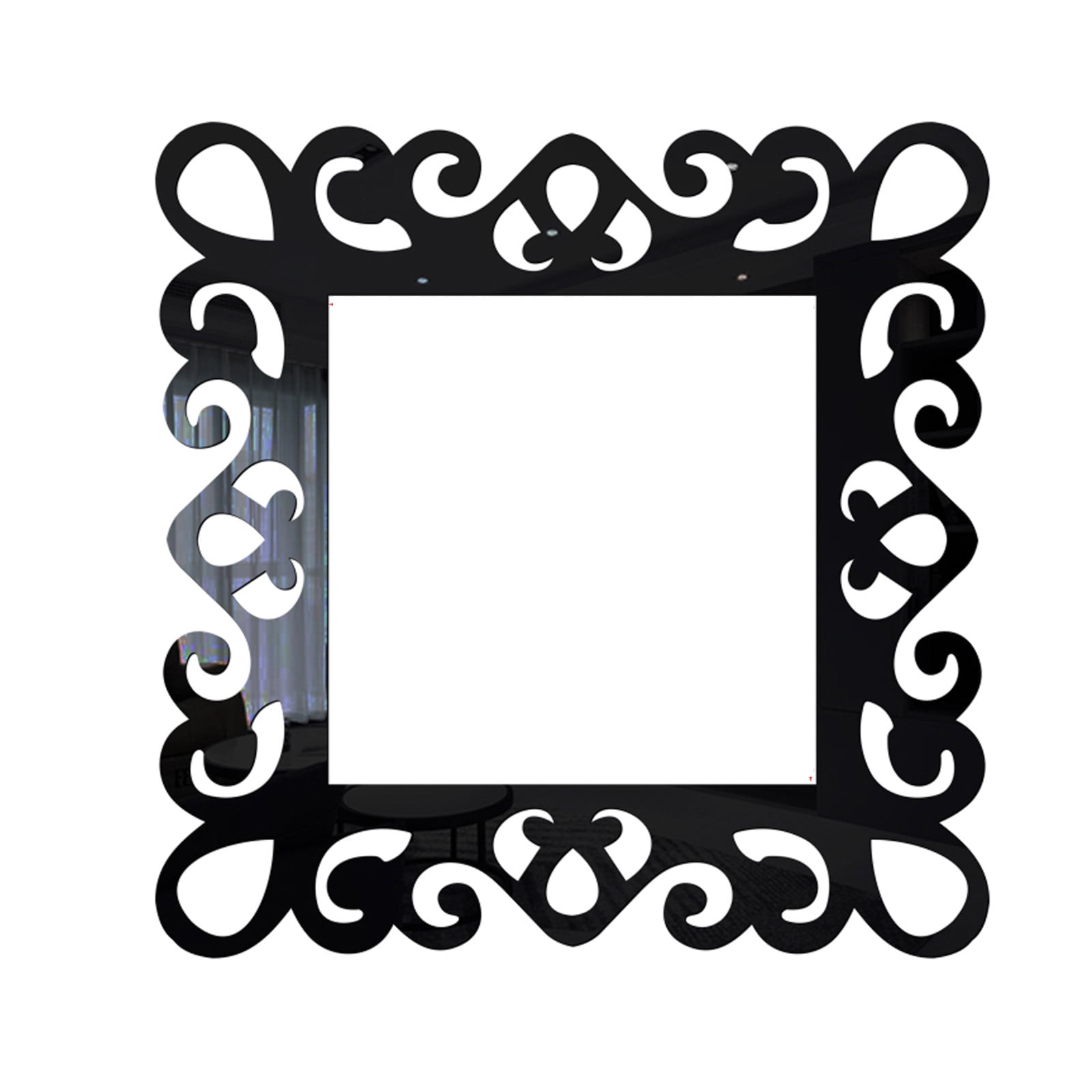 black fancy frames