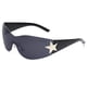thumbnail image 1 of Gafas de Sol LIKSMU Sin Montura Estilo Y2K con Lentes Negras, 1 of 6