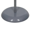 thumbnail image 4 of Mainstays 54" Metallic Silver Rice Paper Shade Floor Lamp, LED Bulb Included, 4 of 8