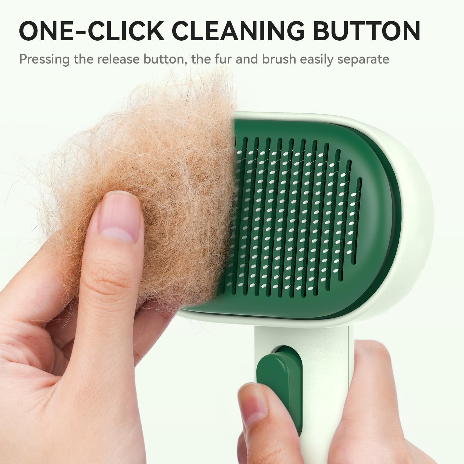 Cat Brush for Shedding, Cat Brushes for Indoor Cats, Cat Brush for Long or Short Haired Cats, Cat Grooming Brush Cat Comb for Kitten Rabbit Massage Removes Loose Fur