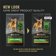 Purina Pro Plan Small Breed Dog Food Shredded Blend Chicken and Rice Formula With Live Probiotics