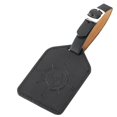 thumbnail image 2 of Xinyolin Faux Leather Solid Color Luggage Tag Travel Suitcase ID Address Baggage Label, 2 of 8