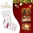 thumbnail image 5 of SKYSONIC Christmas Stocking Personalized Christmas Tree Large Candy Stocking Hanging Gift Xmas Stockings Decoration 2 PCS for Family Holiday Party Ornaments Decor Fireplace, 5 of 7