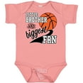 thumbnail image 3 of Inktastic Little Brother and Biggest Fan Basketball Player Boys Baby Bodysuit, 3 of 5
