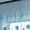 Blue, variant on 39‘’X78.7‘’ Window Screen Decoration Cluster Flower Tulle Curtain Tulle Tracery Voile Drape Drapery Polyester Fabric, Curtain