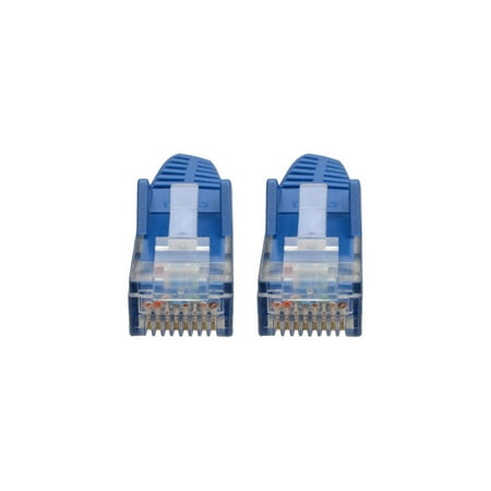 UPC: 0037332206466 | TRIPP LITE N201-06N-BL CAT6 GBE SNAGLESS MOLDED PATCH CABLE UTP BLUE RJ45 M/M 6IN