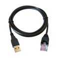 thumbnail image 1 of wonima44 SH-RJ50A USB to RJ50 Cable for APC UPS PowerChute Equivalent to AP9827(1.8M/6FT), 1 of 1