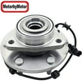 thumbnail image 3 of (4WD) Front Wheel Bearing Hub Assembly Fit Nissan Armada, Nissan Titan 2012 2013 2014 2015 Hub Bearing w/ABS 6 Lugs, 4x4, Replace 515155, 3 of 6