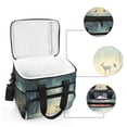 thumbnail image 6 of FORMRS Insulated Cooler Bag 24 Cans Capacity Soft Leakproof Lunch Box with Side Pockets, Night Forest Scene, 6 of 7