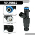 thumbnail image 6 of Unique Bargains Fuel Injector No.353102G300 Fuel Injection Nozzle for Kia Optima 2009-2010 2.4L Black 4 Pcs, 6 of 6