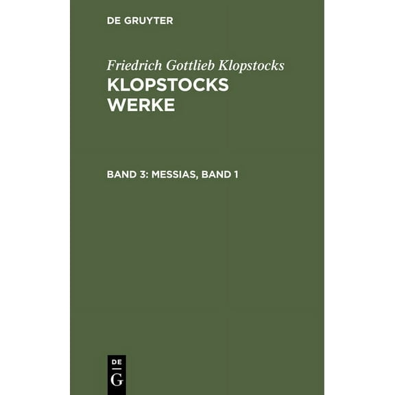 Messias, Band 1 (Hardcover)