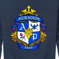 thumbnail image 3 of Descendants - Auradon Prep Crest - Toddler And Youth Crewneck Fleece Sweatshirt, 3 of 5
