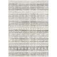 thumbnail image 2 of nuLOOM Chloe Tribal Motif Banded Area Rug, 10' x 14', Light Grey, 2 of 2
