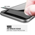 thumbnail image 5 of Tempered Glass Screen Protector 5D Touch Full Cover Edge to Edge [HD Crystal Clear] [Bubble Free] 9H Hardness [Black] [Soft Edge Hybrid] 87 for iPhone 7 Plus, 5 of 6
