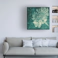 thumbnail image 3 of Katie Pertiet 'Aqua Vintage Botanical' Canvas Art, 3 of 3
