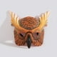 thumbnail image 4 of Máscara de Búho para Halloween, Máscara de Pájaro, Máscara de Medio Rostro de Búho para Halloween, Pascua, Disfraz, Fiesta de Maquillaje, Juego de Rol | Material Plástico | Talla Adulto 26 X 24 Cm |, 4 of 6