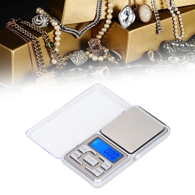 Mini Báscula Para Alimentos, Báscula Electrónica LCD De Alta Precisión De Tamaño Compacto 500 G/0,01 G Con Múltiples Unidades Para Cocina Para Laboratorio