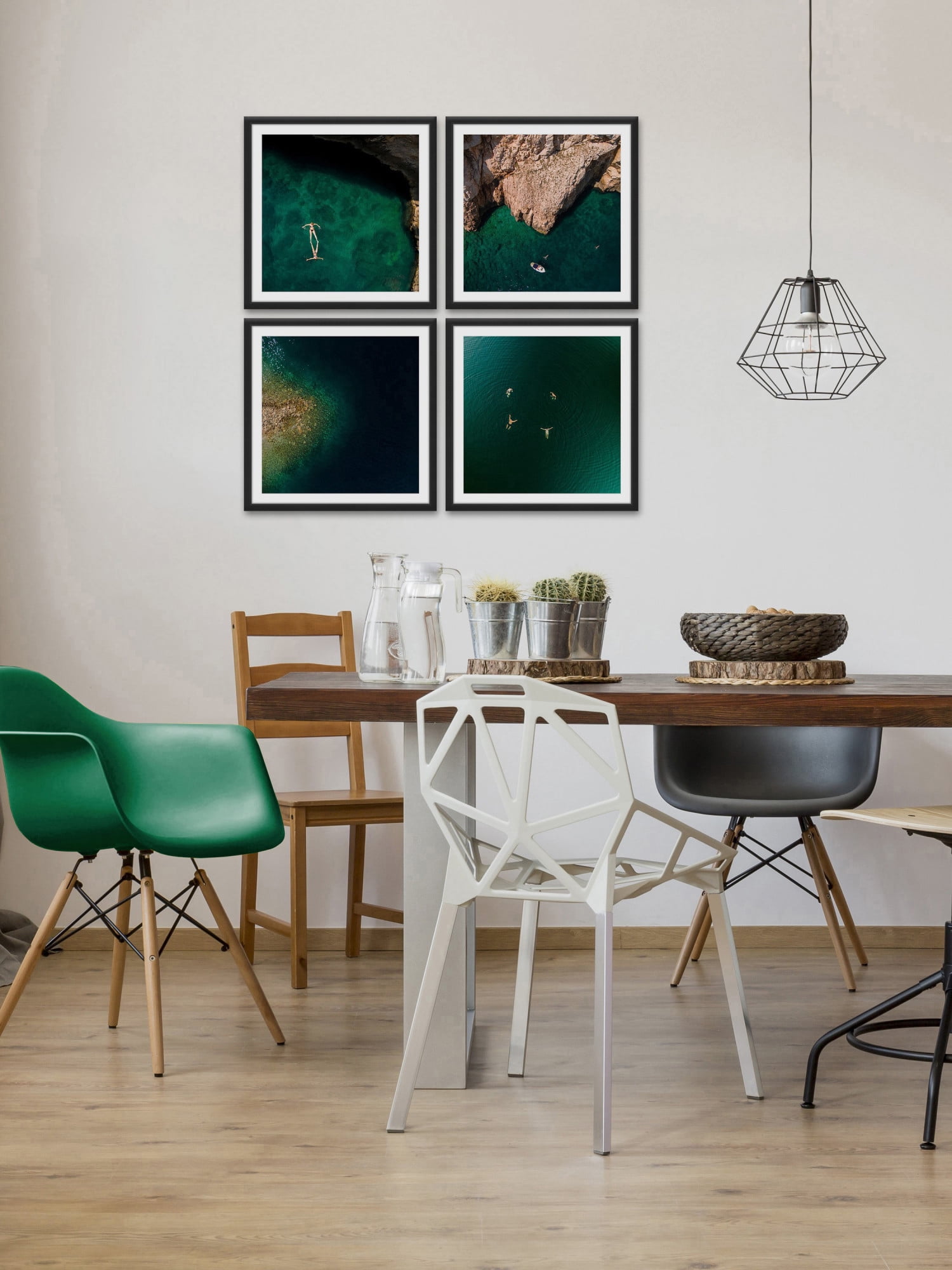 Marmont Hill Inc Quiet Coves Quadriptych