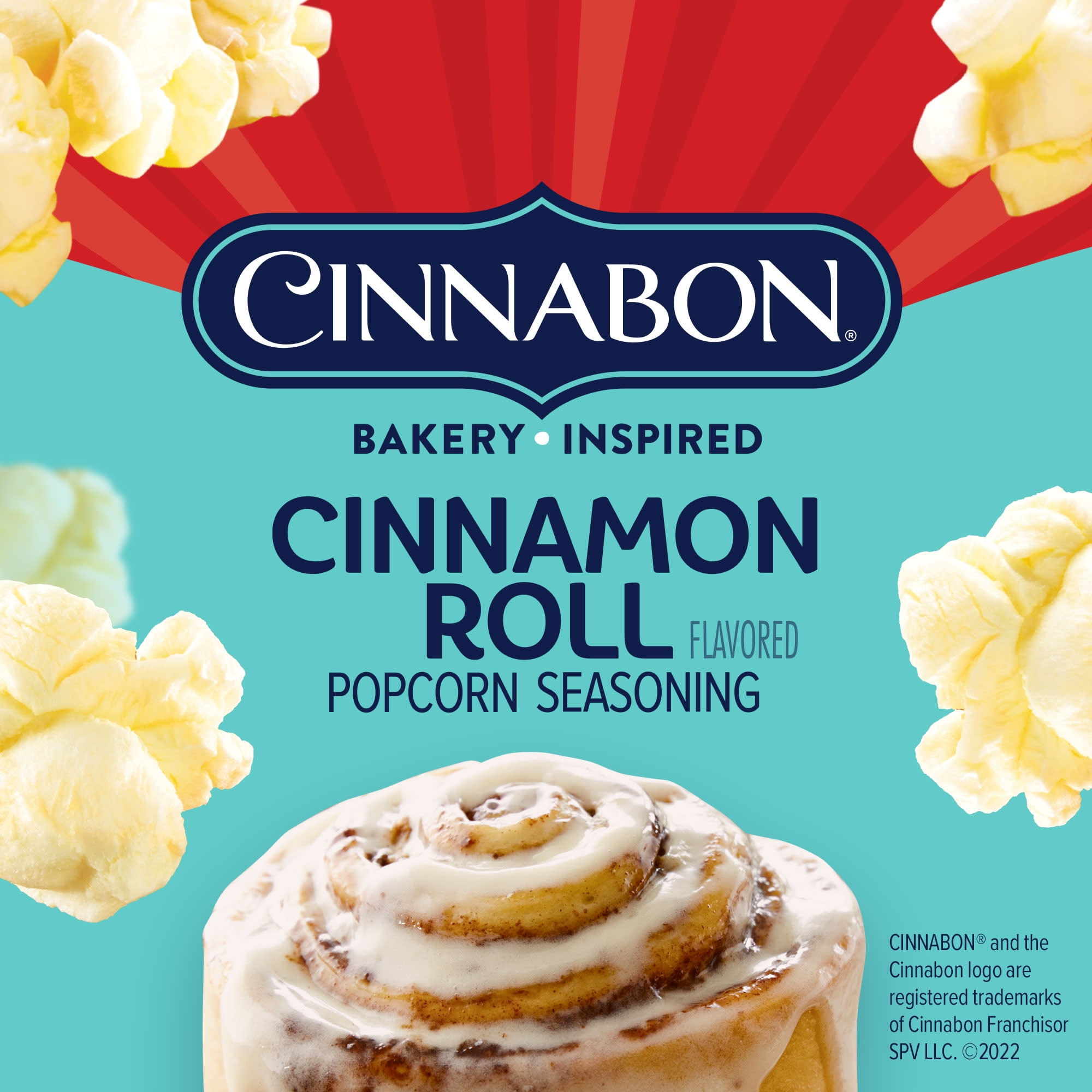 Orville Redenbacher's Cinnabon Bakery Inspired Cinnamon Roll Flavored Popcorn Seasoning, 3.3 oz.