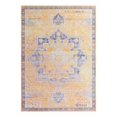 thumbnail image 4 of Unique Loom Renaissance Collection Area Rug - Roma (7' 3" x 10' Rectangle Tuscan Yellow/Navy Blue), 4 of 7