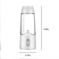 thumbnail image 3 of TIMIFIS Juicer Juicer Portable Juicer Usb Rechargeable, Size Juicer for Shakes &, Four Blades Powerful Cutting Capability, Mini Juicer Cup for Sports Apartment Essentials, 3 of 7