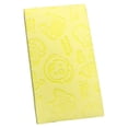 thumbnail image 1 of Workhe Bath Sponge PVA Body Exfoliating Sponge Dead Dead Skin Removing Sponge Skin Removing Handheld Shower Massager, Yellow, 1 of 1
