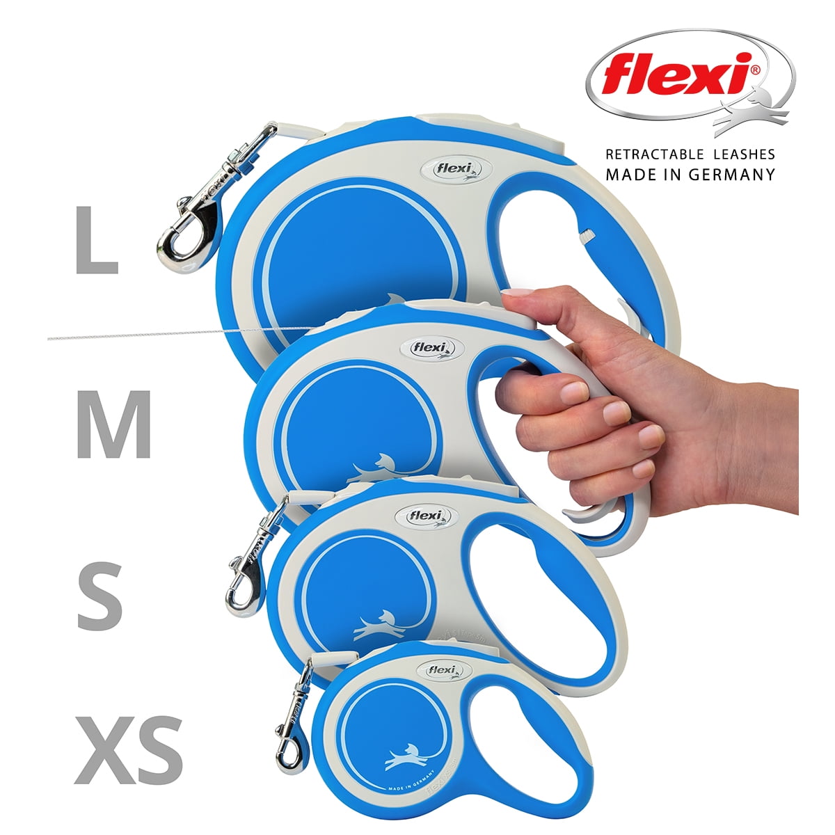 Flexi Laisse Flexi Comfort Tape Vert - The Toutou Shop