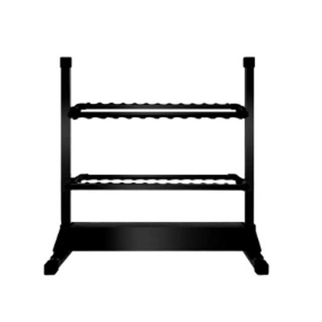 Fishing Rod Rack Fishing Rod Storage Rack Perfect Fishing Rod Holder - Holds Up to 24 Rods - 24 Rod Rack for All Types of Fishing Rods and Combos/ 12 Rod Rack for Freshwater Rods ,Long Lasting