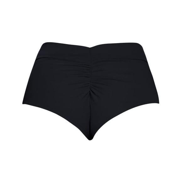 Hauaitttt Women High Waist Yoga Booty Shorts V Back Bikini Bottoms Swim Briefs Beach Shorts Ruched Bottom High Cut Swim Bottom Full Coverage Swimsuit Bottom Sports Yoga Shorts Swimbottom Swim Suit